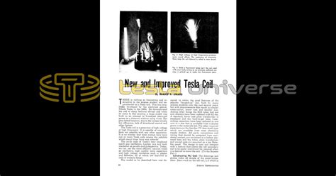 New and Improved Tesla Coil | Tesla Universe