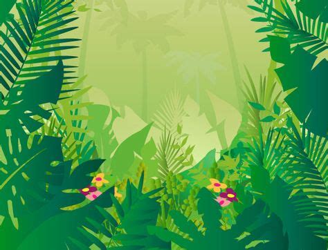 Jungle background clipart kid 5 | Jungle illustration, Backdrops backgrounds, Vector free