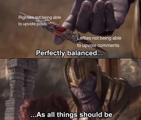 Thanos meme : r/inthesoulstone