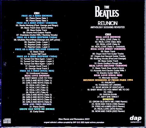 Beatles The Beatles/Reunion Anthology Session Revisited – MochiobaseCD