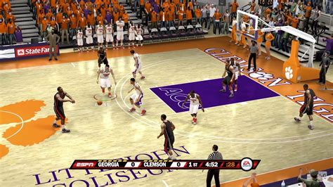 NCAA Basketball 10 - PS3 Gameplay (1080p60fps) - YouTube