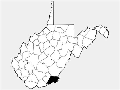 Monroe County, WV - Geographic Facts & Maps - MapSof.net