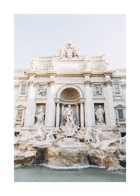 Fontana Di Trevi Poster - The Trevi Fountain - desenio.com