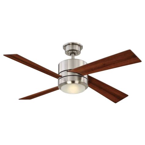 Home Decorators Collection Altura 56 in. Brushed Nickel Ceiling Fan-26656 - The Home Depot