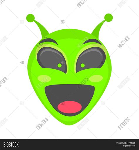 Alien Face Emoji. Image & Photo (Free Trial) | Bigstock