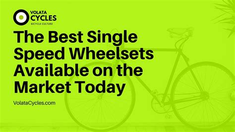 The TOP 3 Best Single Speed Wheelsets In 2024