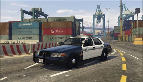 Port Police | LAPD | Crown Vic Skin - GTA5-Mods.com