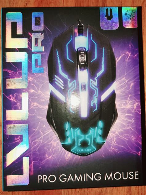 Used LVLUP Pro Gaming Mouse w/DPI Switch & RGB LU737 Brand New Sealed Fast Shipping. - UBB.threads