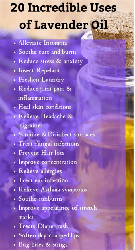 20 Incredible Uses and Benefits of Lavender oil - myplantpowerplate.com in 2021 | Lavender ...