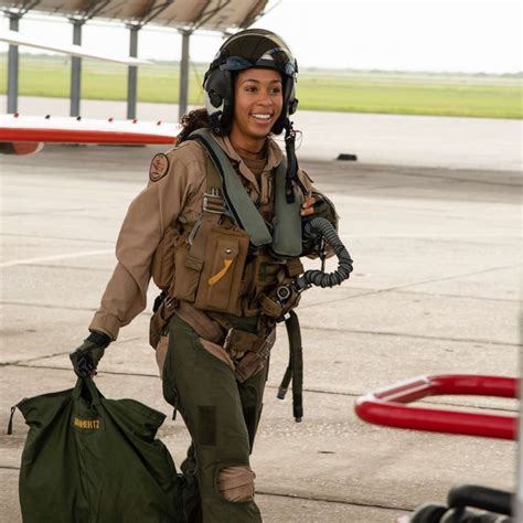 US Navy's 1st Black female tactical air pilot set to get her wings ...