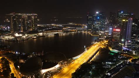 Time lapse of Buildings in Singapore city 3398695 Stock Video at Vecteezy