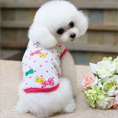 Aliexpress.com : Buy Wholesale Puppy Clothes Spring Vest for Small Dog Cat Clothes Teacup ...