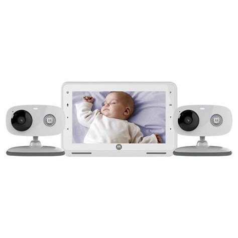 Motorola Wireless Video Baby Monitor 7″ LCD Screen, Digital Zoom, with Two Cameras | Baby Shop