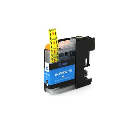 Compatible Brother LC203C Cyan Ink Cartridge High Yield | LC201C