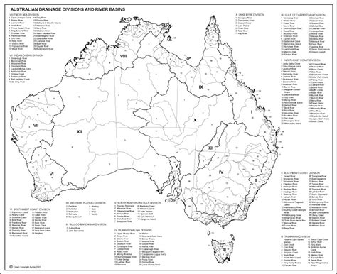 Australian Drainage Divisions and River Basin Boundaries: About: Water ...