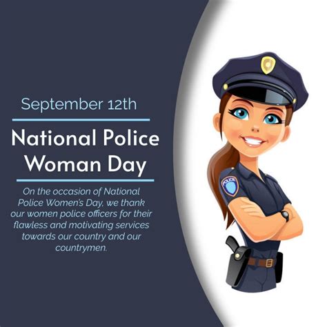 Copy of national police woman day | PosterMyWall