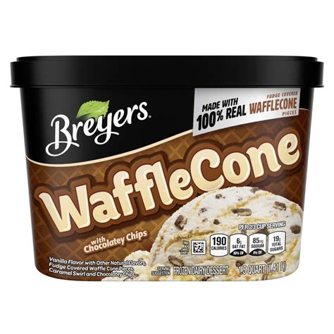 UPC 077567141699 - Breyers Blasts Waffle Cone Frozen Dairy Dessert ...