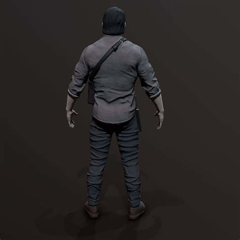 Zombie Apocalypse Survivor - 3D Model by KirTheGreat