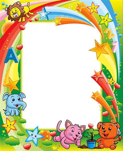 Cartoon Cute Content Borders PNG, Clipart, Border, Borders Clipart ...