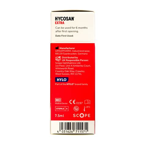 Scope Hycosan Extra Eye Drops, 7.5ml - VictoriaHealth