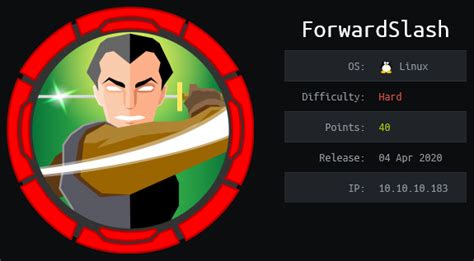 Forwardslash - Hack The Box - snowscan.io