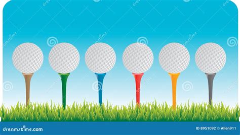 Golf Balls Logos Vectorial Drawings | CartoonDealer.com #26784102