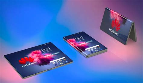 Huawei's upcoming foldable phone looks pretty sleek in these new renders