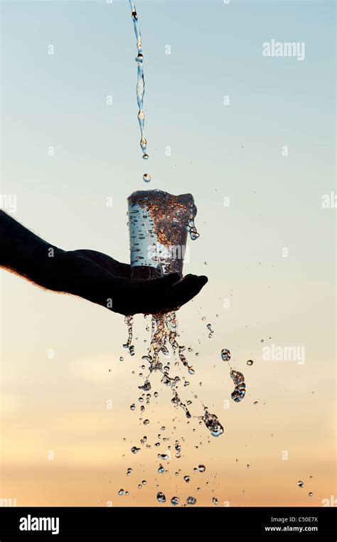 Plastic cup full water hi-res stock photography and images - Alamy