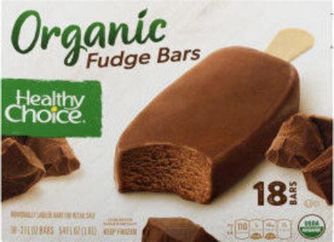 Healthy Choice Organic Fudge Bar - 70 g, Nutrition Information | Innit