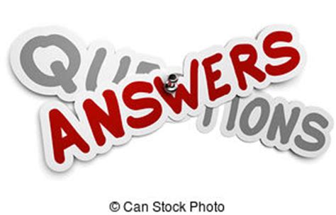 Questions And Answers Clipart