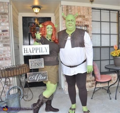 Shrek and Fiona Halloween Costume | DIY Costumes Under $35