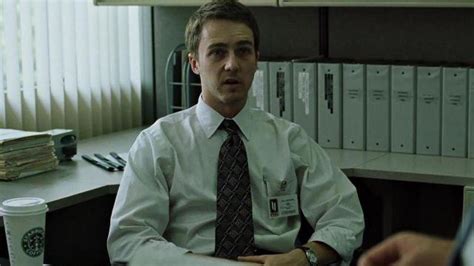 Vintage White shirt with pocket of The Narrator (Edward Norton) in Fight Club | Spotern