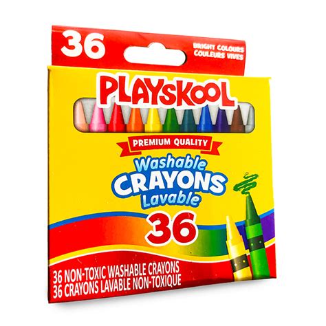 Playskool 36 Washable Crayons - Kids Stuff For Less