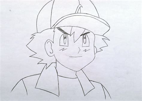 Ash Ketchum Drawing by mmkurt on DeviantArt