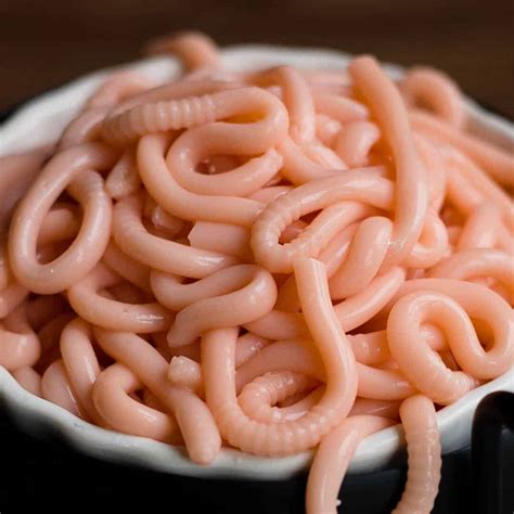 Creepy Edible Worms | Ashlee Marie - real fun with real food