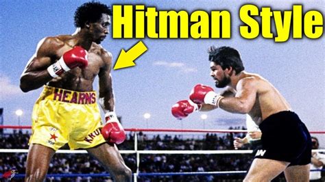 BOXING Thomas Hearns Flicker Jab Strongest Left Hand - YouTube