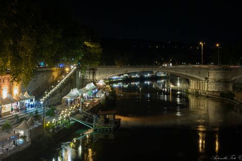 Nightlife along the riverwalk in Trastevere - Rome - Italy… | Flickr