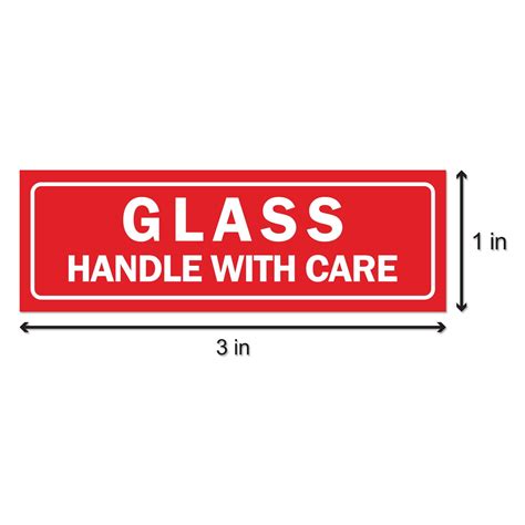 【ベストコレクション】 glass handle with care stickers 181810-Fragile glass handle ...