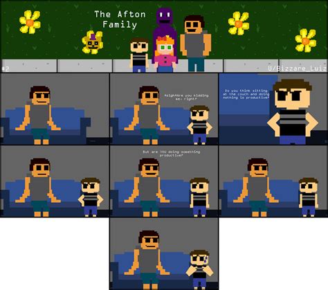 Here's something that took me hours to make, The Afton Family! (First ...