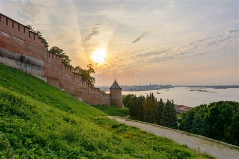 The Main Attraction of Nizhny Novgorod - Kremlin. Russia, Nizhny Novgorod Stock Image - Image of ...