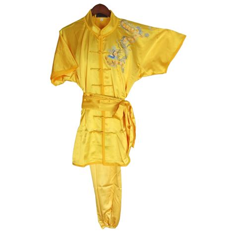 Standard Uniforms : U0727 - Golden Yellow Satin Uniform with ...