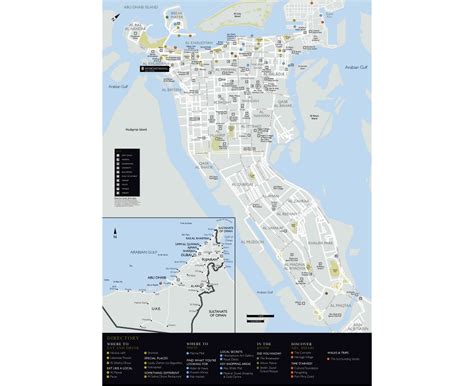 Maps of Abu Dhabi | Collection of maps of Abu Dhabi city | UAE (United ...