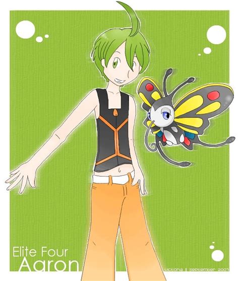 Sinnoh Elite4 Aaron by aurora-neko on DeviantArt