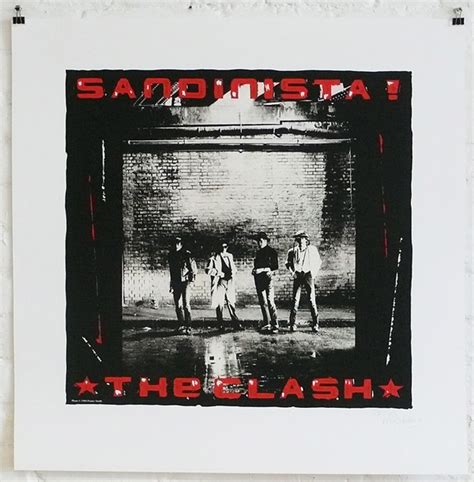 INSIDE THE ROCK POSTER FRAME BLOG: The Clash Album Cover Print Release