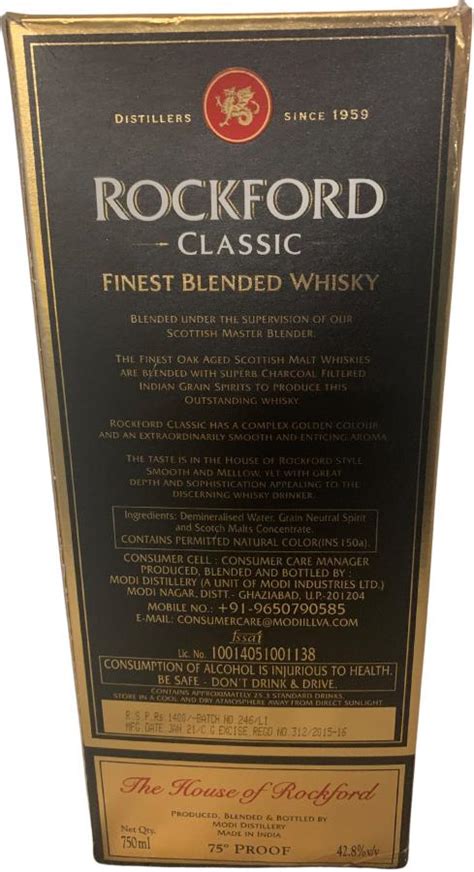 Rockford Classic - Ratings and reviews - Whiskybase