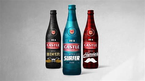 Castle Lager. Concept Packaging Design. on Behance