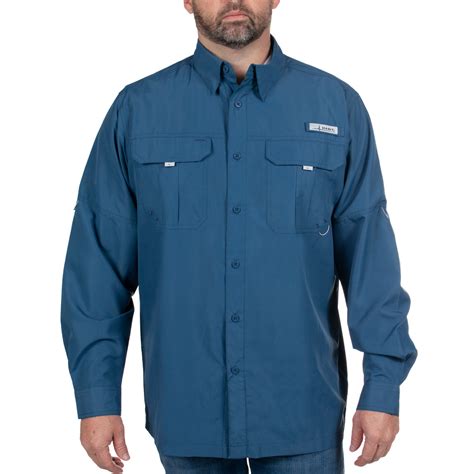 Clothing NEW HABIT Mens UPF40+UV Protection Camping Fishing Outdoor Shirt M,L XL,2XL,3XL Shirts