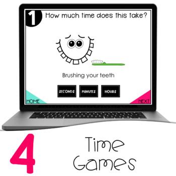 Interactive Math Games - Time by All Students Can Shine | TPT