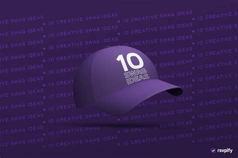 What are some creative swag ideas for your next event? - RSVPify