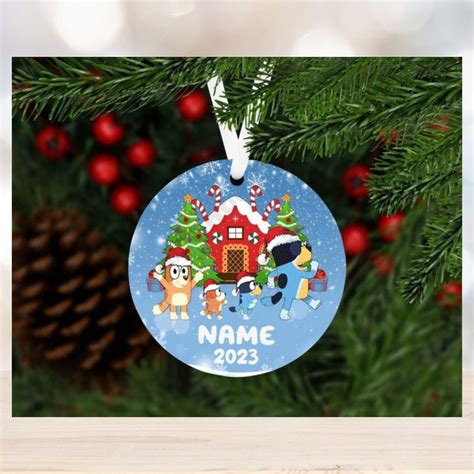 Bluey Christmas Tree Decorations, Bluey Ornament - Limotees